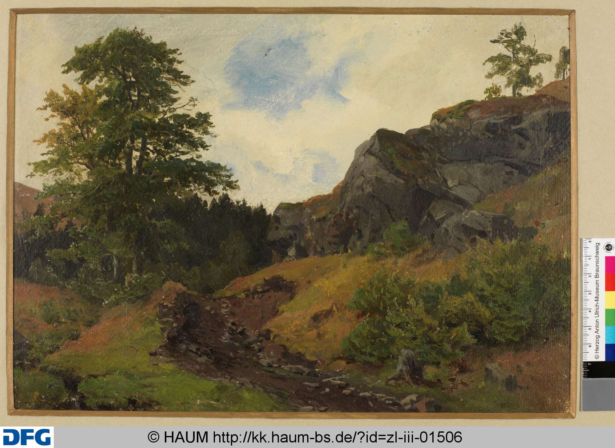 Im Eckertale, Heinrich Brandes, 1843–1873