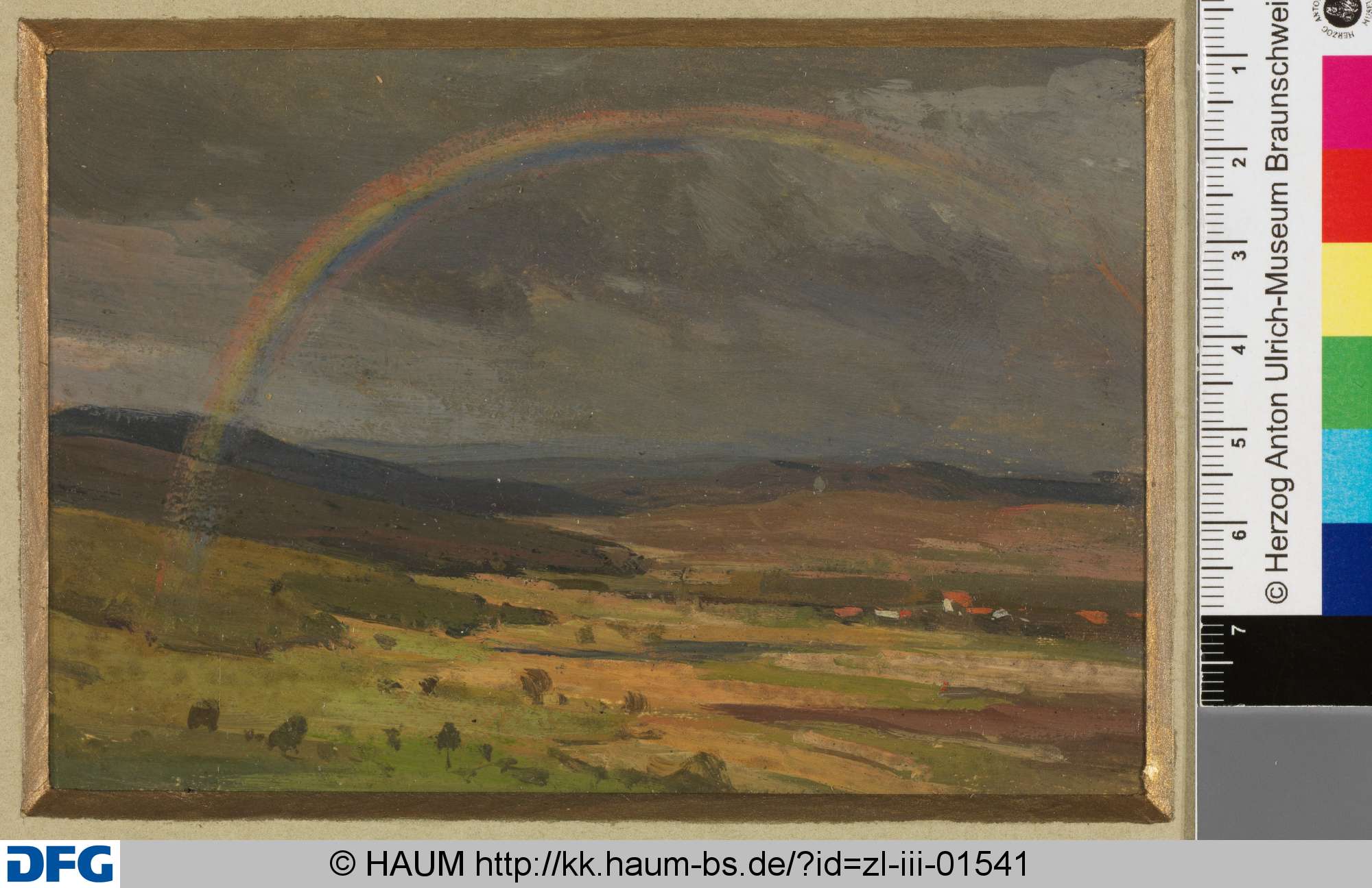 Studie, Heinrich Brandes, 1843–1873