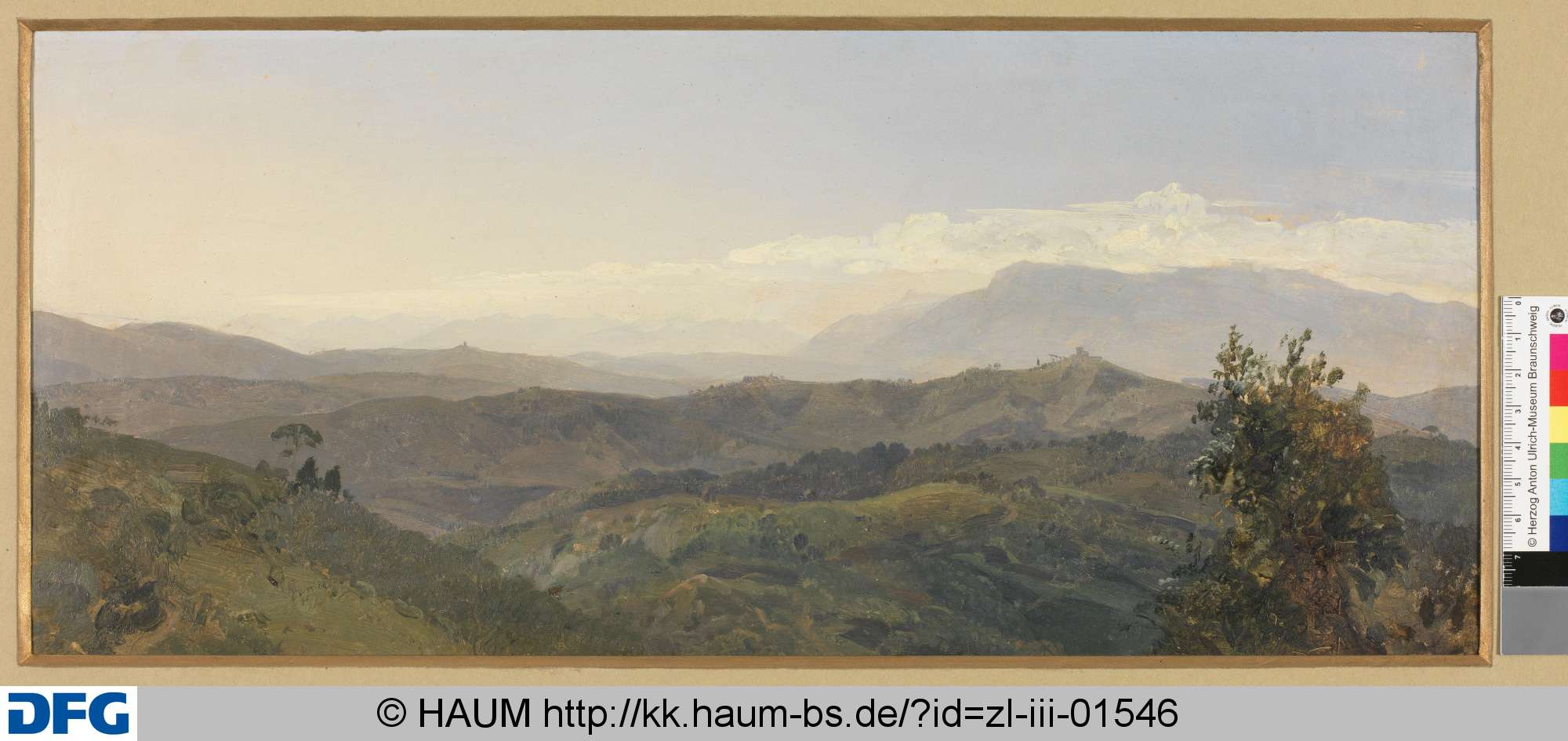 Studie zu einem Gemälde, Heinrich Brandes