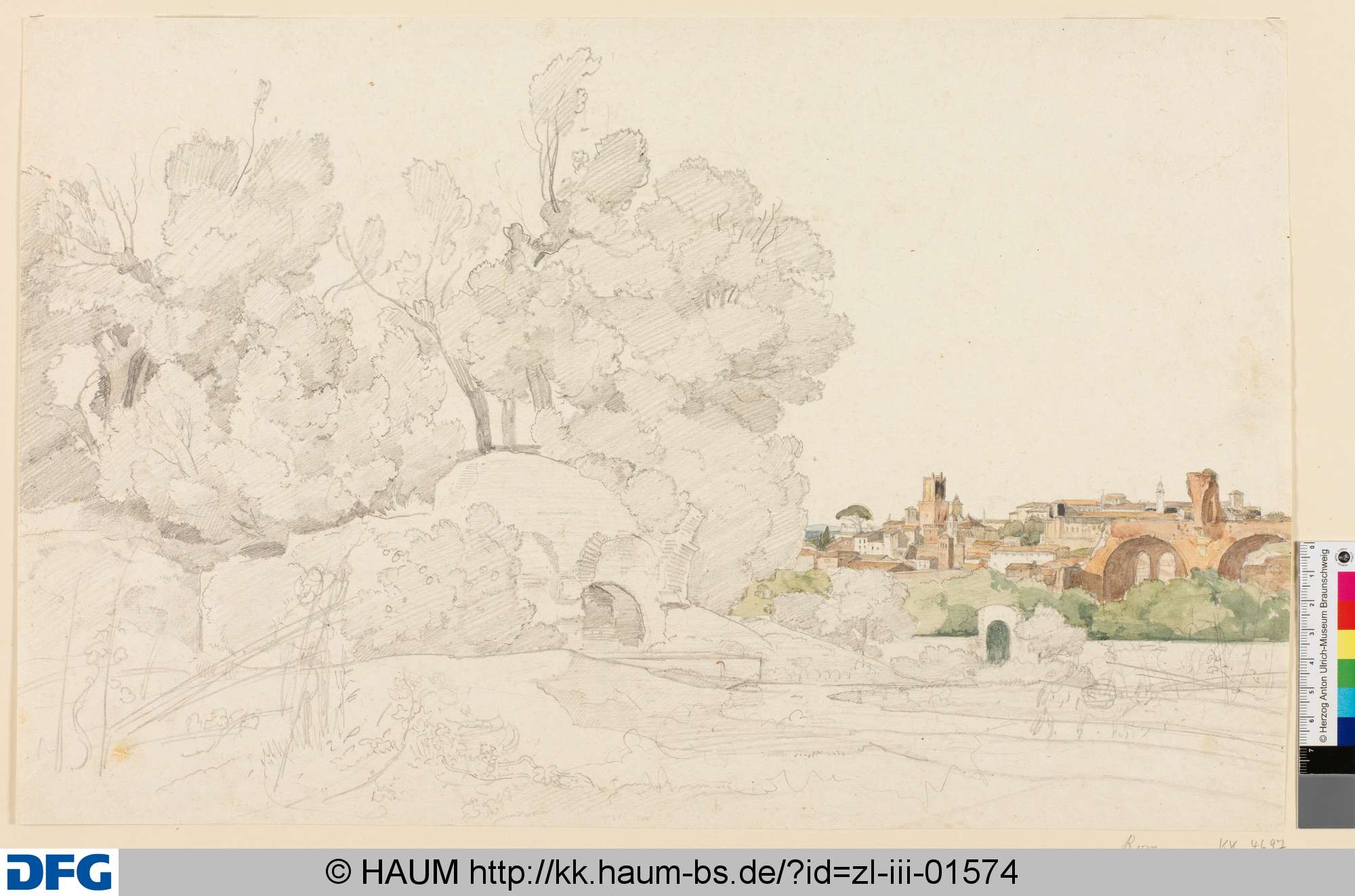 Aus Rom, Heinrich Brandes, 1830–1832