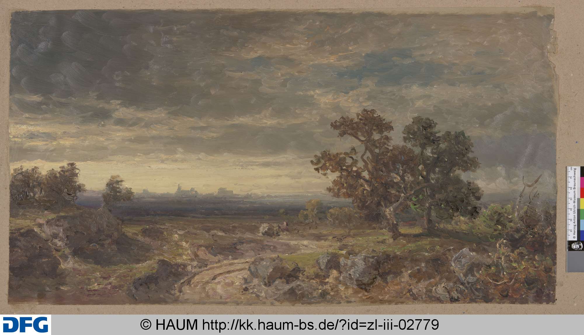Karge Landschaft, Adolf Nickol, 1844–1905