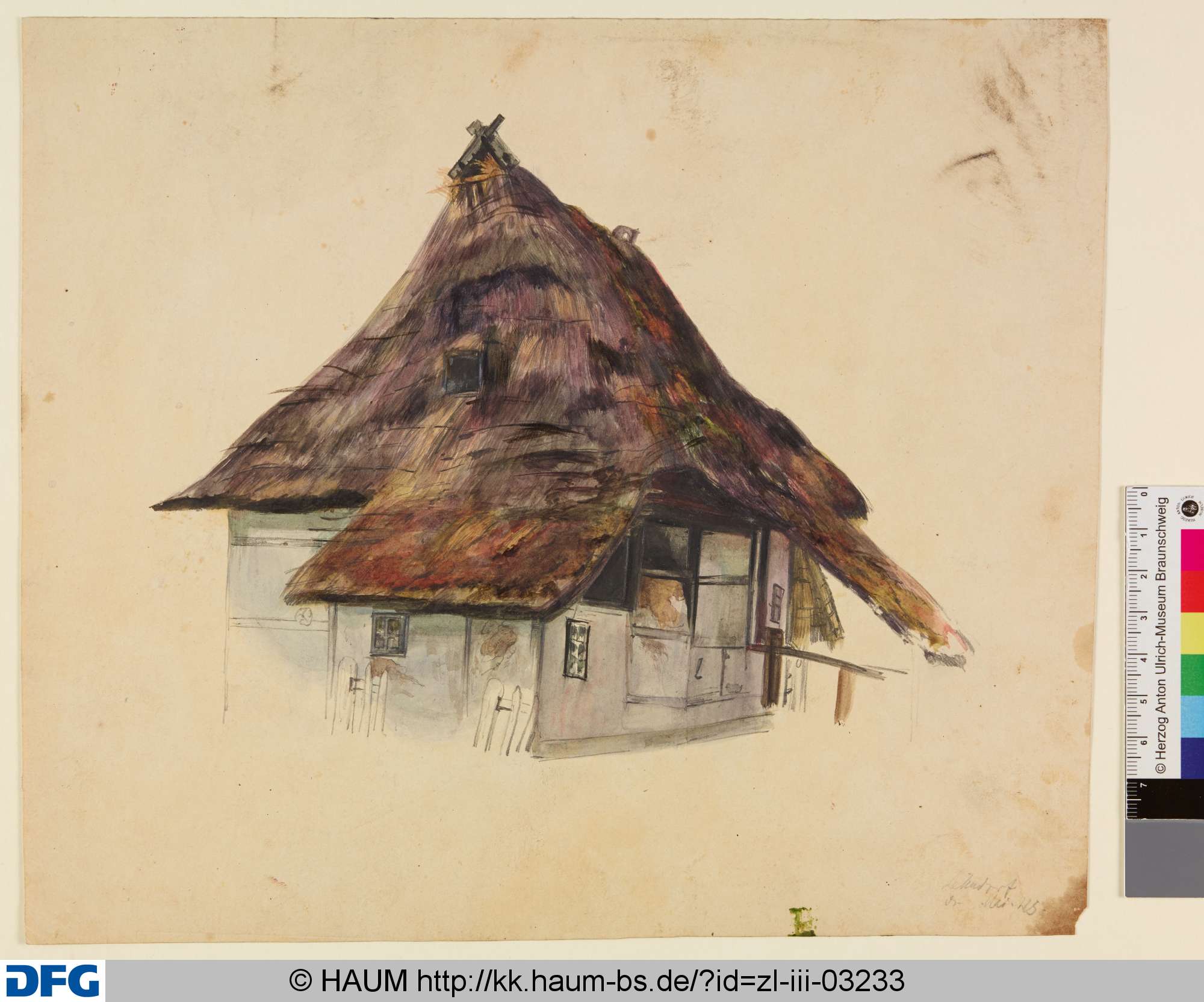 Bauernhaus, Christian Tunica, 1815–1868