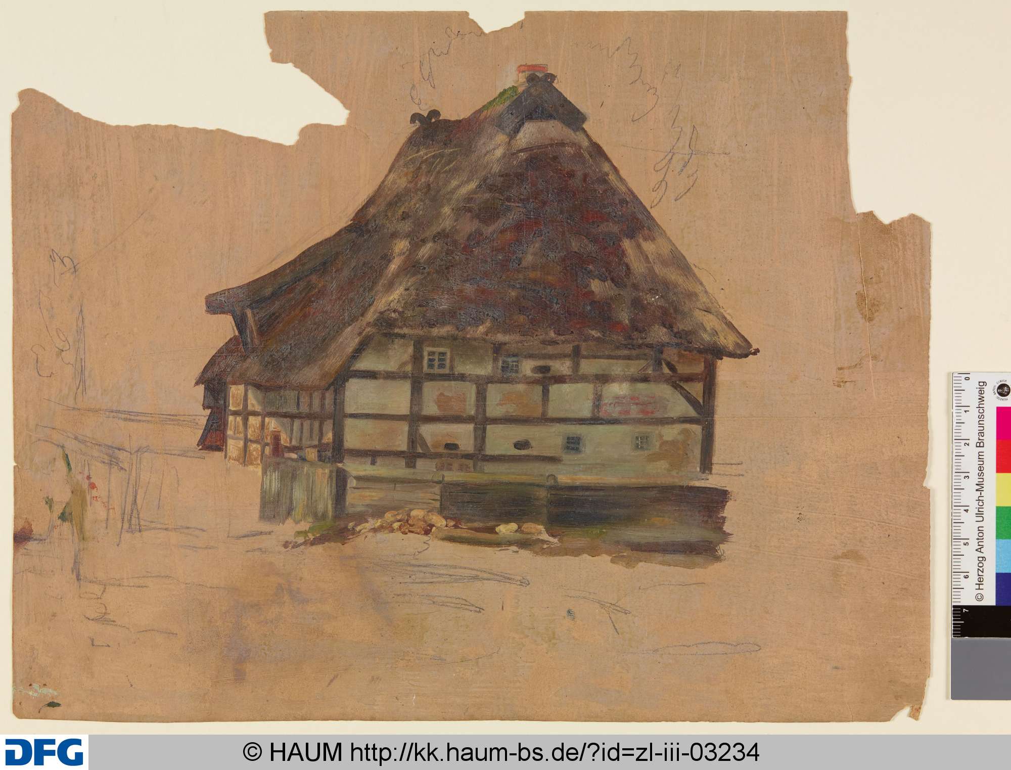 Bauernhaus, Christian Tunica, 1815–1868