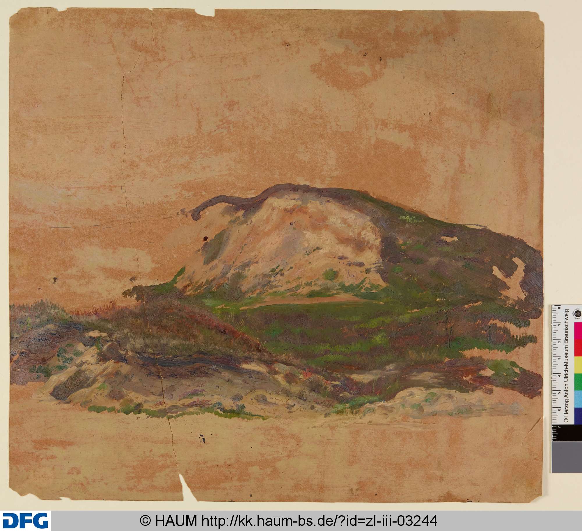 Gebirgslandschaft, Christian Tunica, 1815–1868