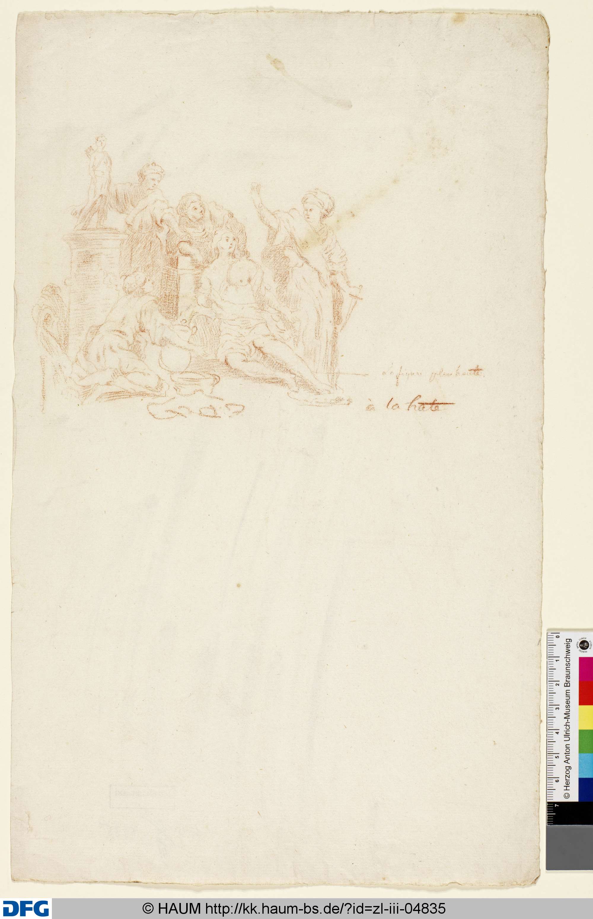 Iphigenies Opferung, Carl Friedrich Lieberkühn, 1755–1800