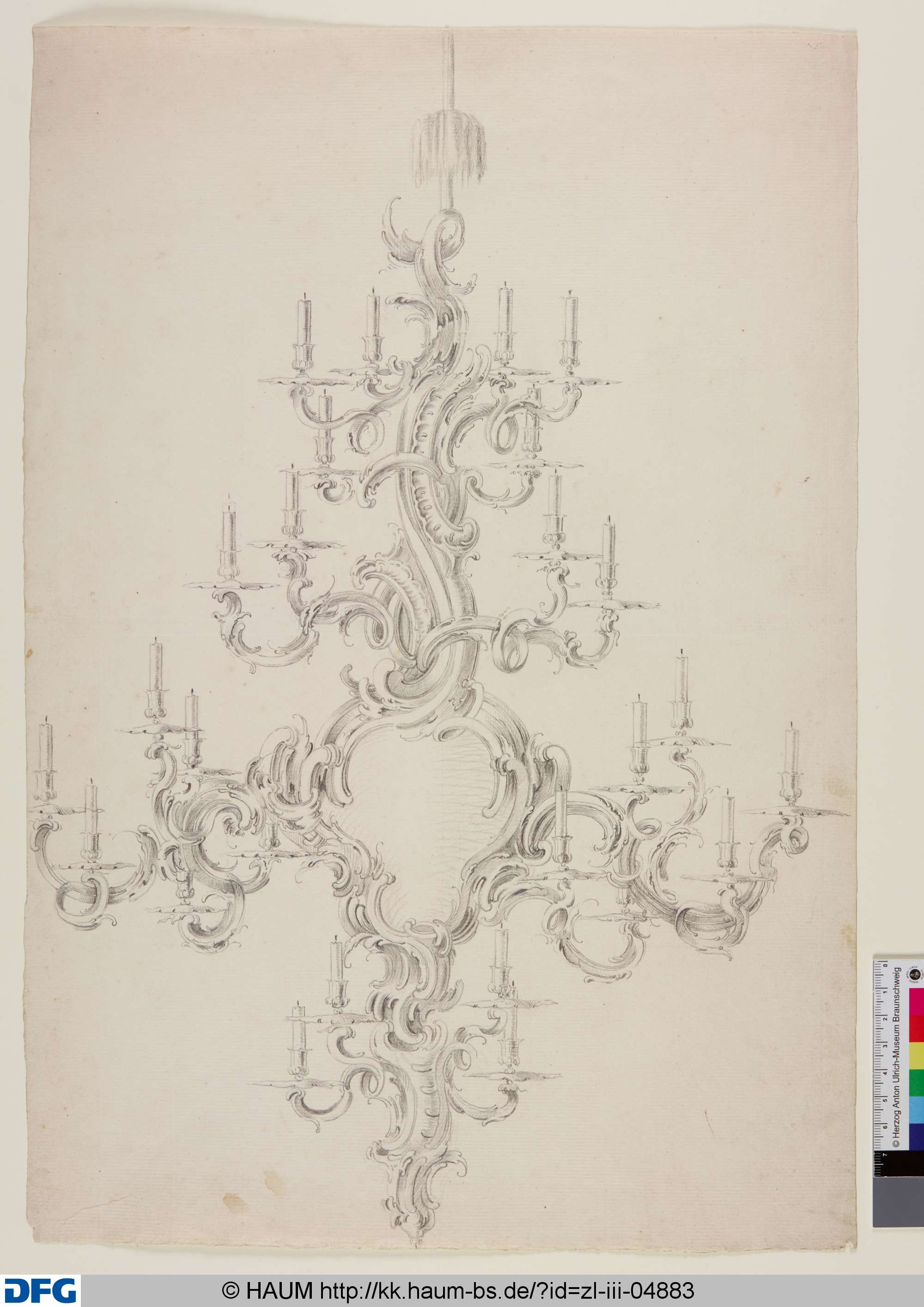 Kronenleuchter, Johann Wilhelm Meil, 1753–1805