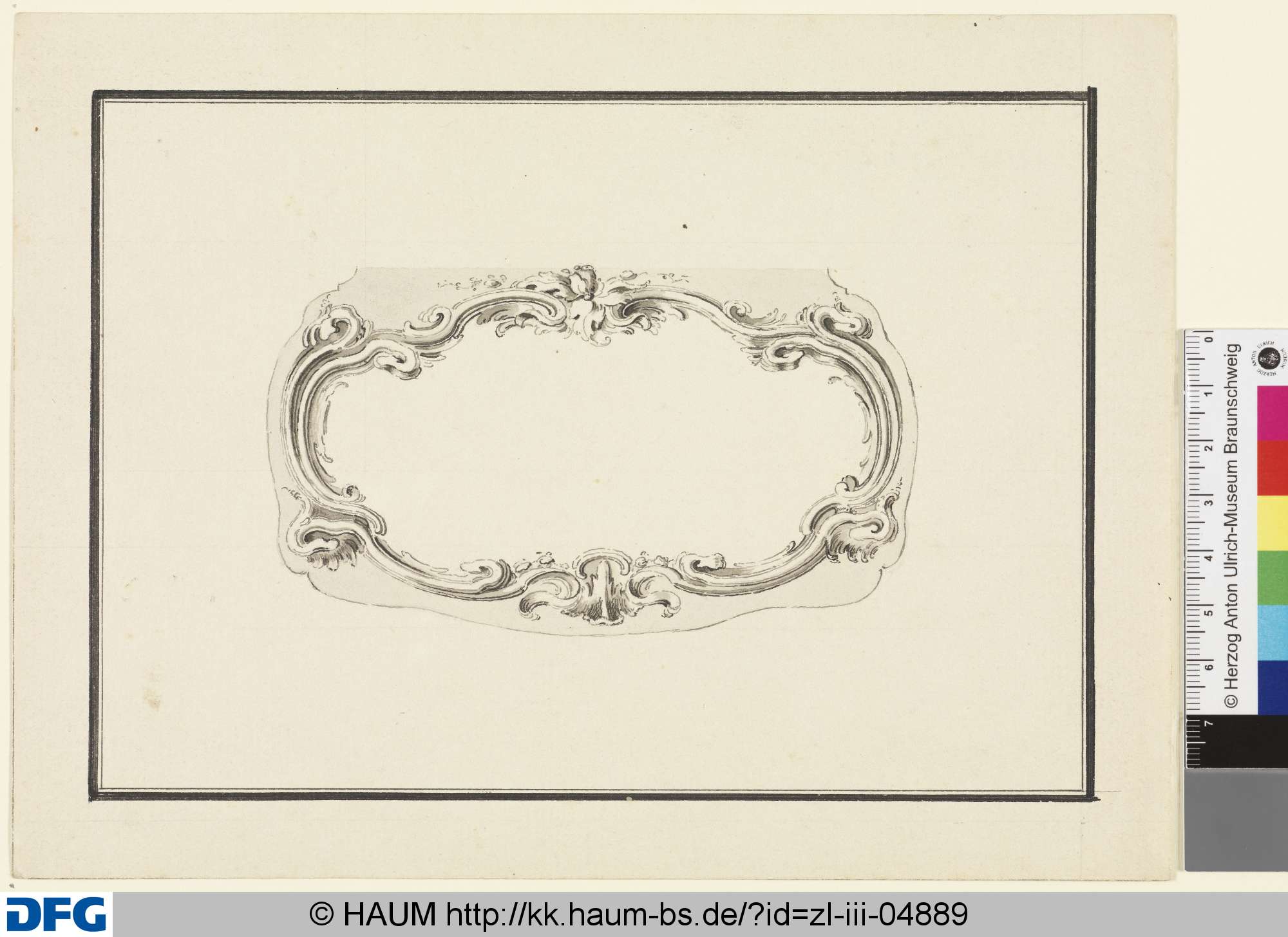 Tischplatte, Johann Wilhelm Meil, 1753–1805