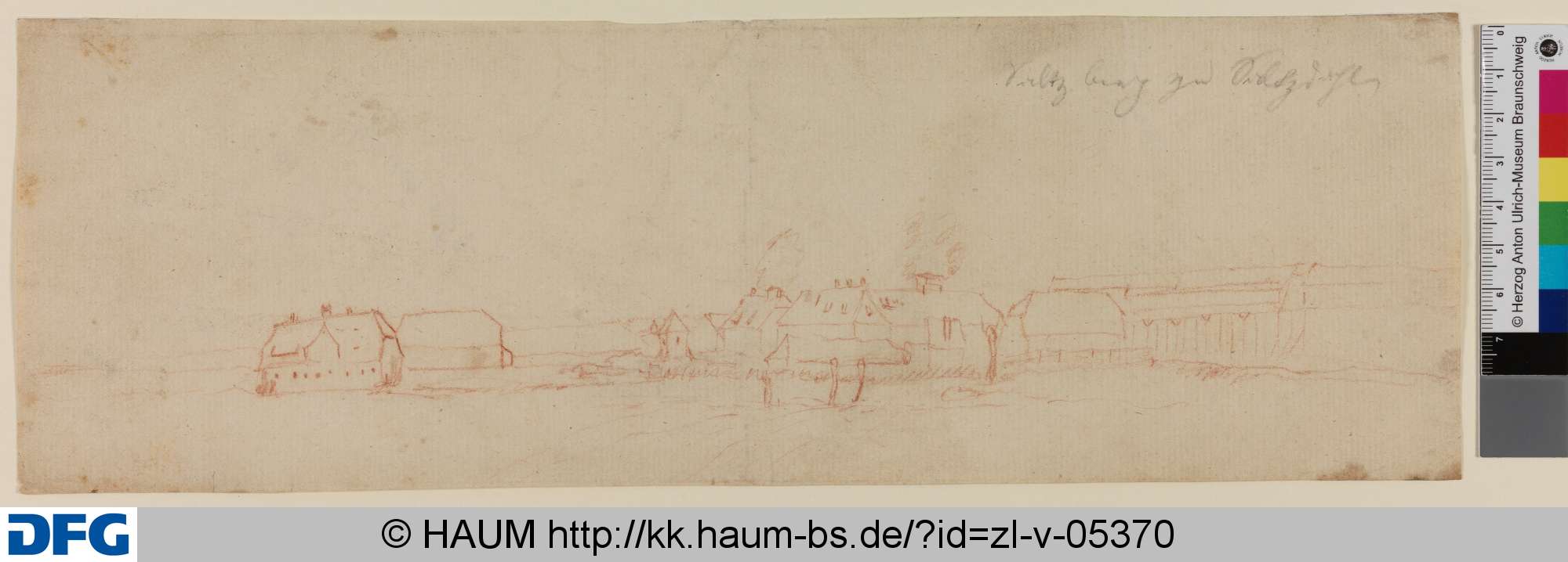 Die Salzburg zu Salzdahlum, Pascha Johann Friedrich Weitsch, 1757–1768